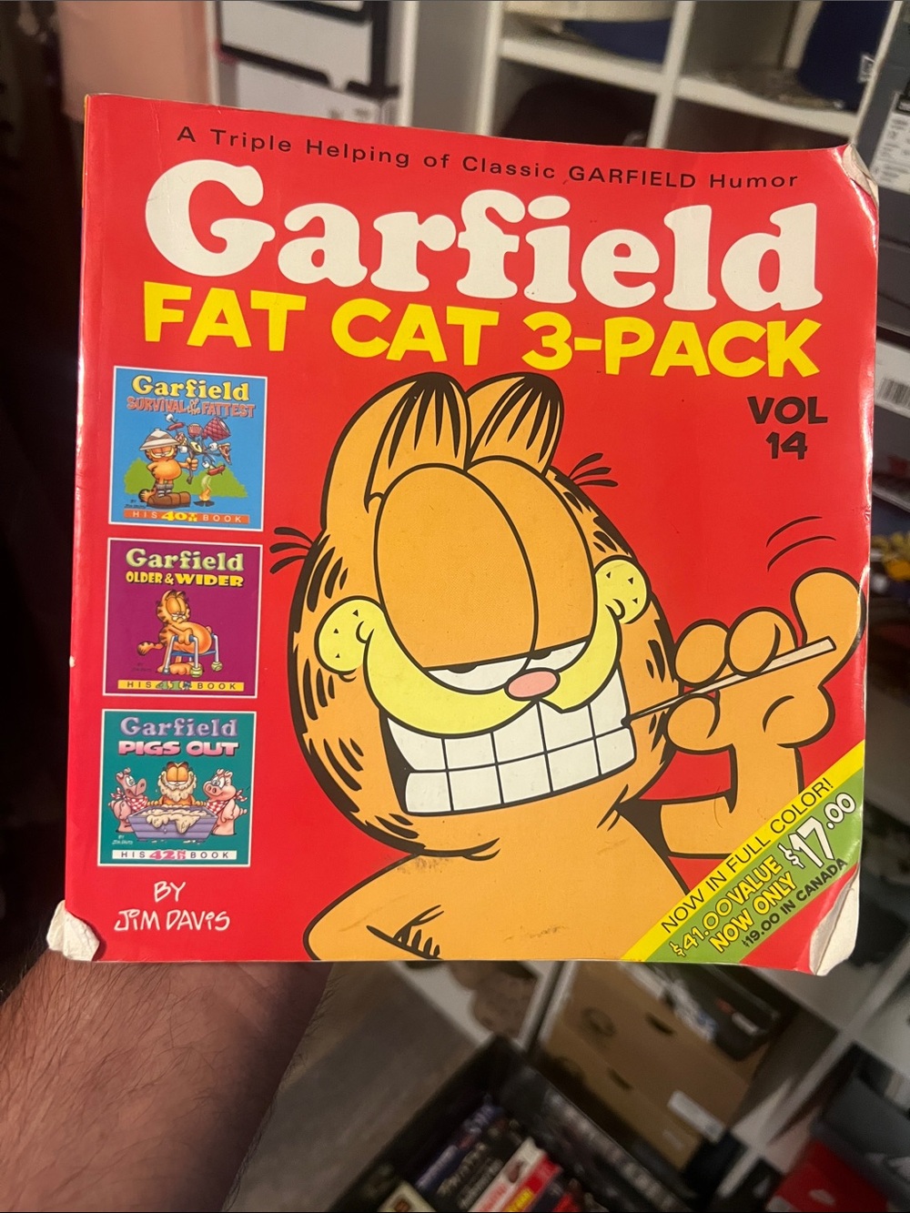 Garfield Fat Cat 3-Pack Vol 14 Comic Book Collection